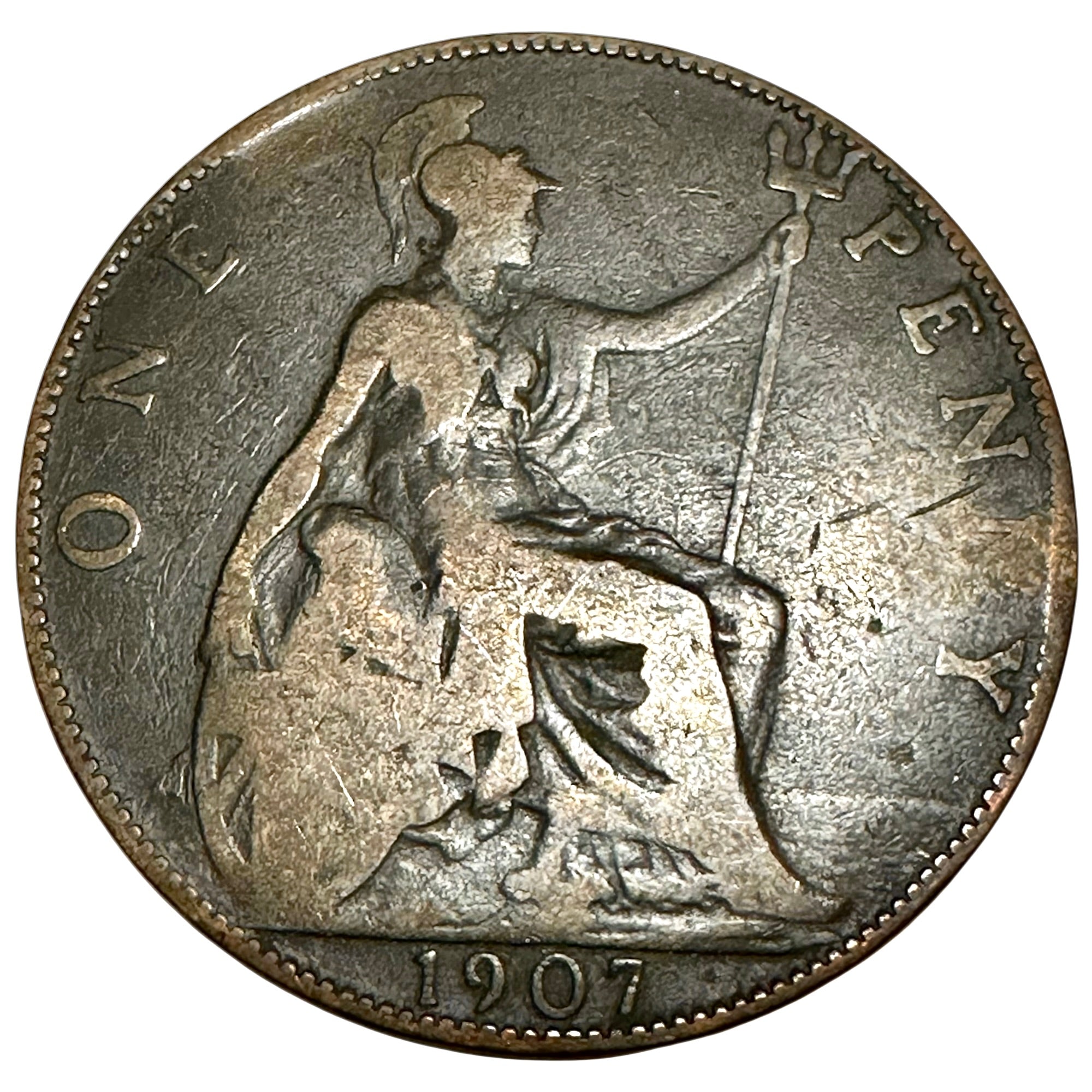 1907 King Edward Penny