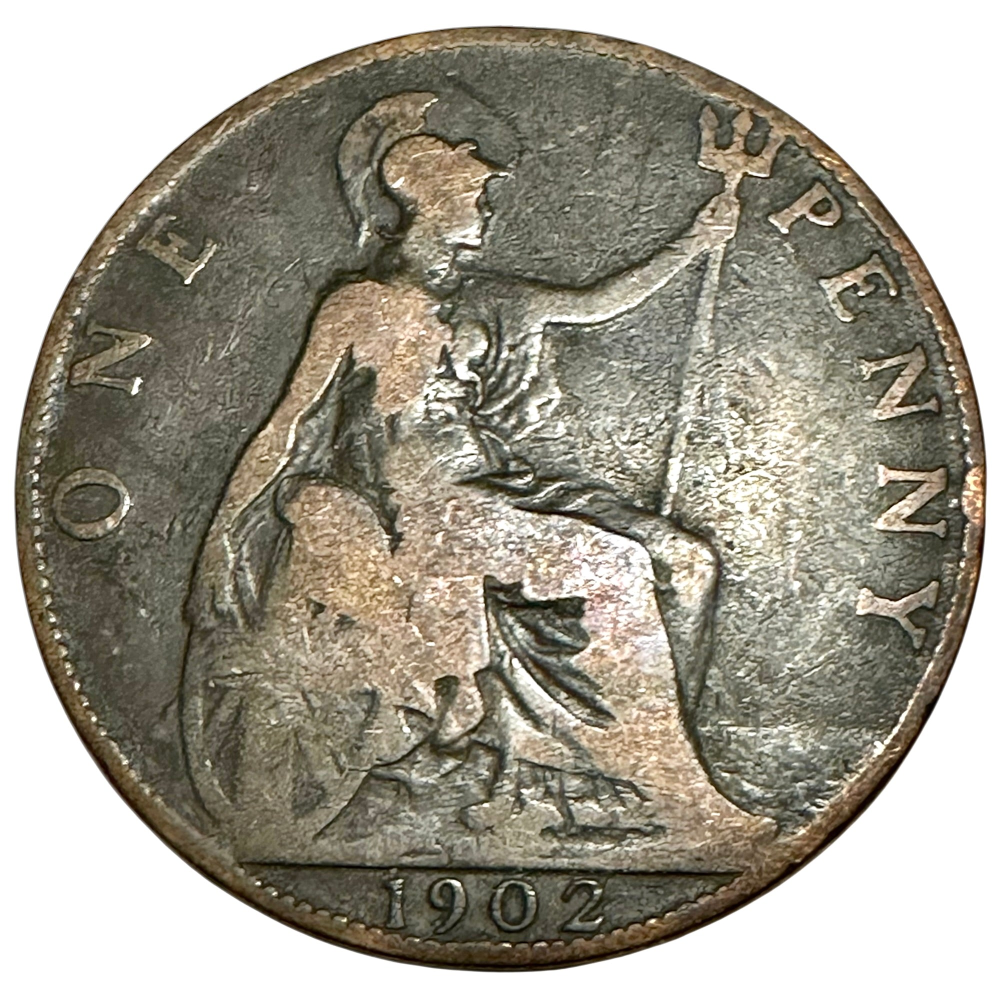 1902 King Edward Penny