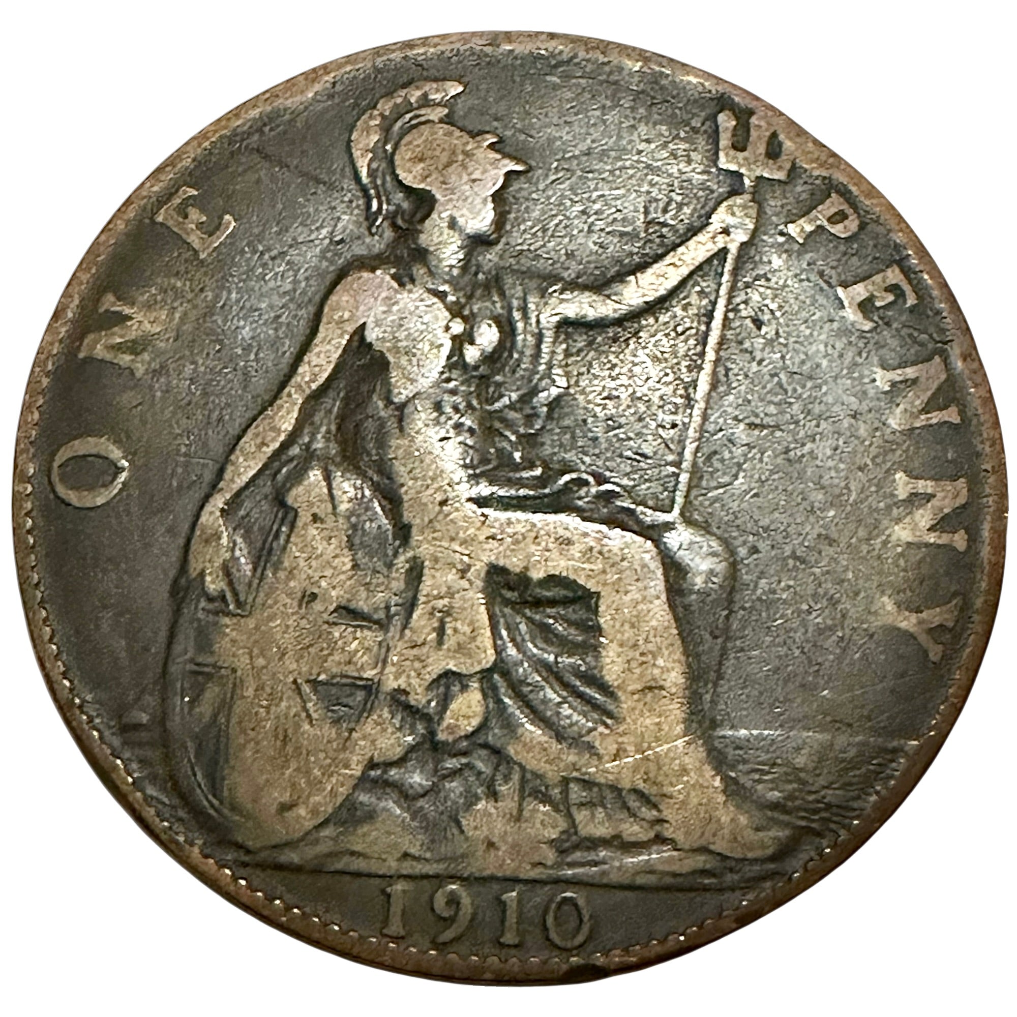 1910 King Edward Penny