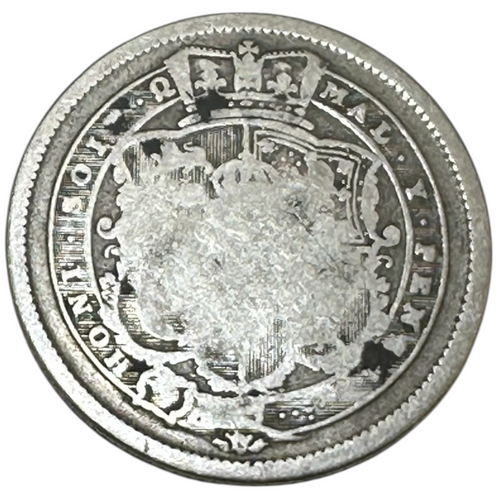 1816 King George III Sterling Silver Shilling (1/-) First Issue Laureate Head – Great Recoinage